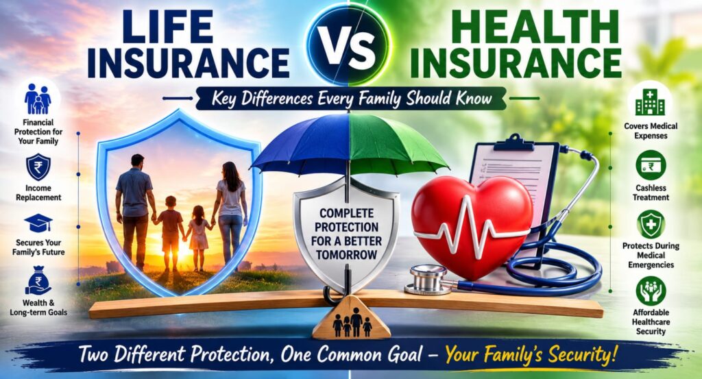 Life Insurance vs Health Insurance