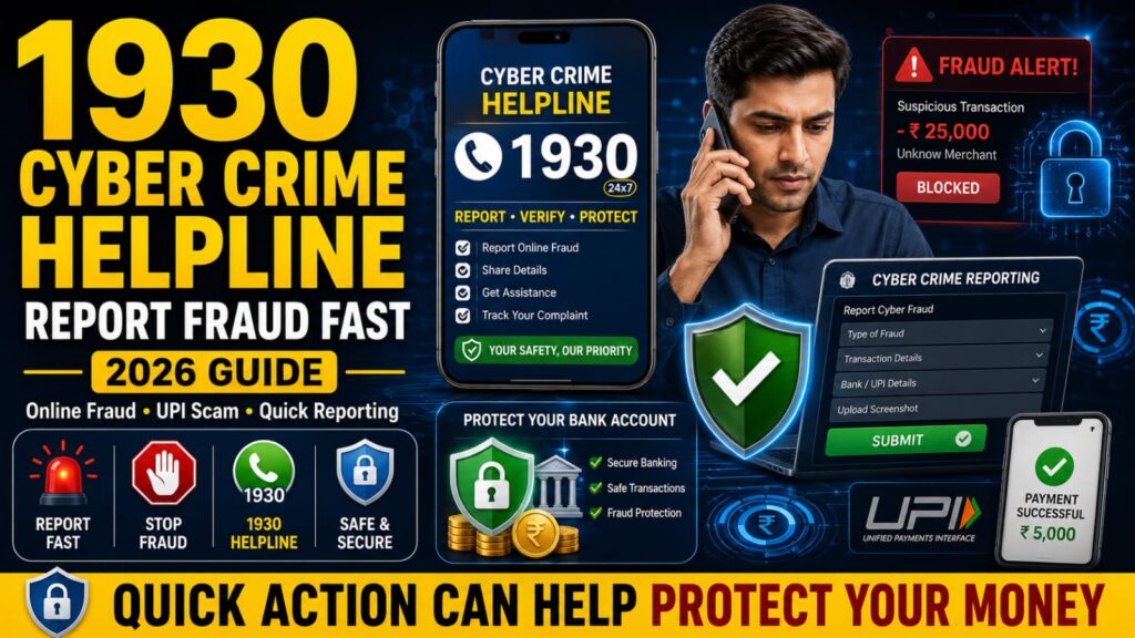 1930 Cyber Crime helpline