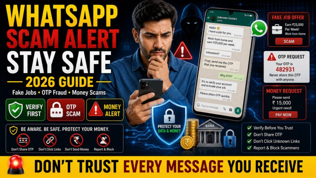 WhatsApp scam alert