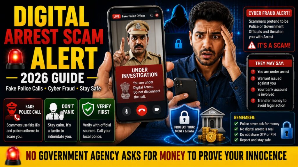Digital arrest scam alert