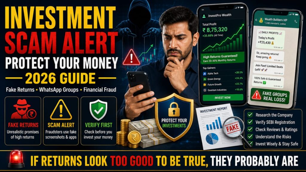 Investment scam alert