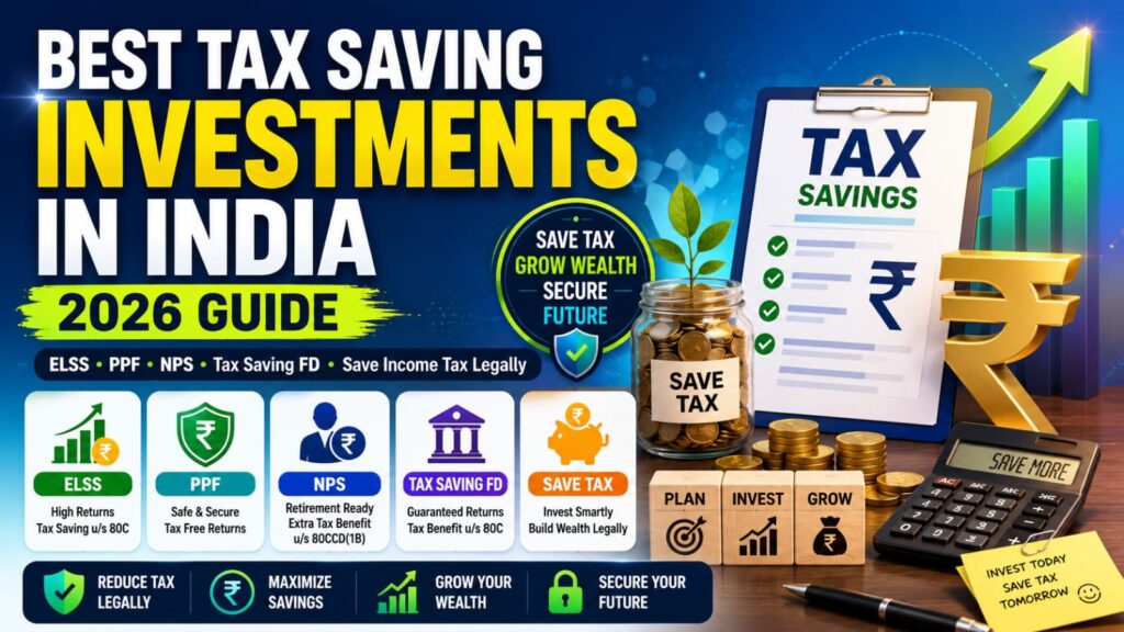 Best tax saving investment in India